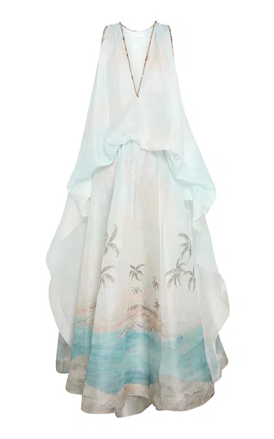 ZIMMERMANN ILLUMINATE PLUNGE GOWN
