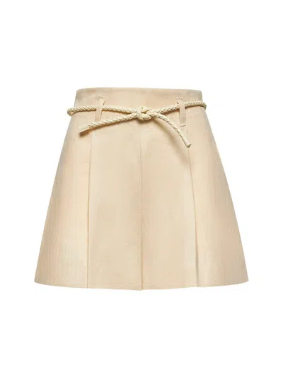 Zimmermann Illuminate Shorts In Neutral