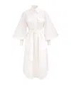 Zimmermann Illuminate Utility Midi Dress In Ivory