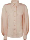 Zimmermann Illuminate Utility Shirt Clothing In Multicolor