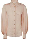 Zimmermann Illuminate Utility Shirt Clothing In Multicolor