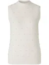 Zimmermann Illuminate Alpaca Vest In White