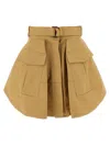 Zimmermann 'illuminte Cargo Mini' Skirt