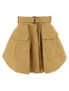 Zimmermann 'illuminte Cargo Mini' Skirt