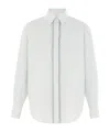 Zimmermann Illustration Diamante Embellished Shirt In White