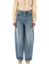 Zimmermann Denim Barrel Sketch Illustr