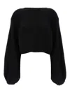 Zimmermann Illustration Billow Sweater In Black