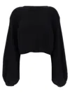 Zimmermann Illustration Billow Sweater In Black
