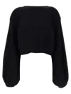 Zimmermann Illustration Billow Sweater In Black