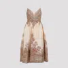 Zimmermann Dresses In Cream Paisley