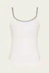 Zimmermann Illustration Embellished Tank In Ivory