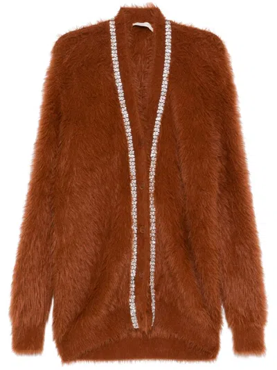 ZIMMERMANN ILLUSTRATION FLUFFY CARDIGAN