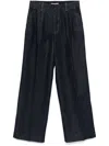 Zimmermann Wide-legged Jeans Illustration Design For In Blue