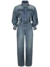 Zimmermann Women's Blue Illustration Overall Jumpsuit