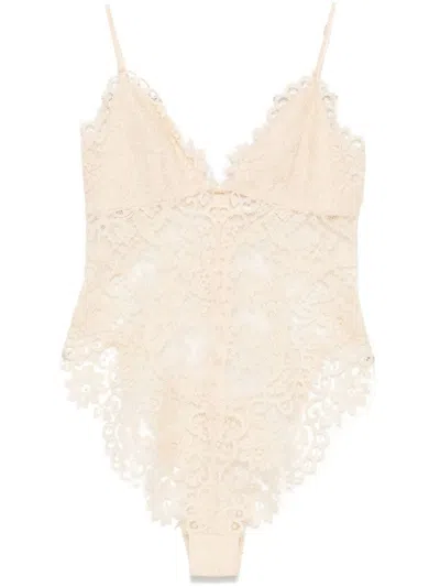 Zimmermann Illustration Lace Bodysuit