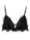 Zimmermann Black Illustration Lace Bralette Top