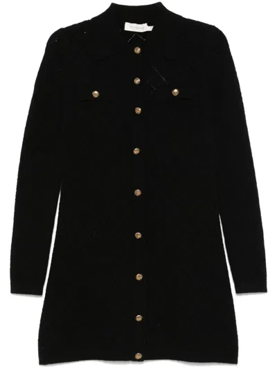 Zimmermann Illustration Minikleid In Schwarz