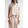 Zimmermann Silk Blouse Illustration Design In Paisley Haze