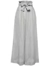 Zimmermann Illustration Paperbag Pants In White