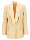 Zimmermann Shawl Collar Tuxedo Jacket In Neutral