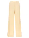 Zimmermann Illustration Straight Tux Pants In Neutral