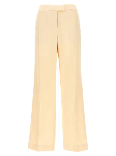 Zimmermann 'illustration Straight Tux' Pants In Neutral
