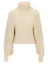 Zimmermann Beige Illustration Textured Sweater In Beige