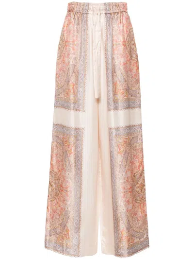 ZIMMERMANN ILLUSTRATION TRACK PANTS