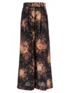 Zimmermann Silk Illustration Flared Trousers