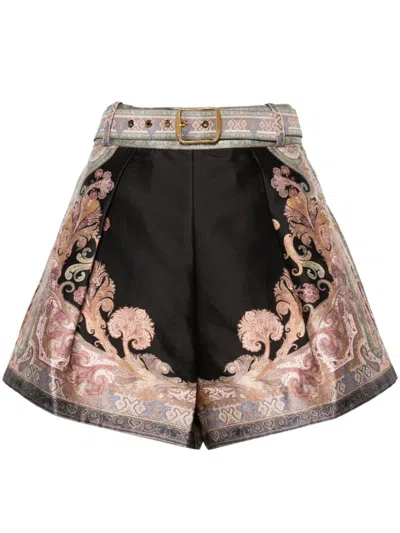 ZIMMERMANN ILLUSTRATION TUCK SHORT