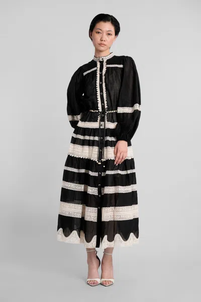 ZIMMERMANN IN BLACK COTTON