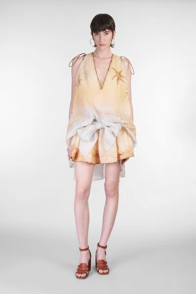 ZIMMERMANN IN YELLOW LINEN