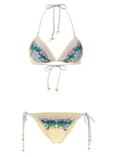 Zimmermann Indra Bikini In Lavender