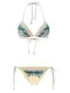 Zimmermann 'indra' Bikini In Multicolor