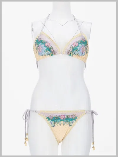Zimmermann Indra Bikini In Multicolor