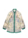 Zimmermann Indra Blouse In Multi