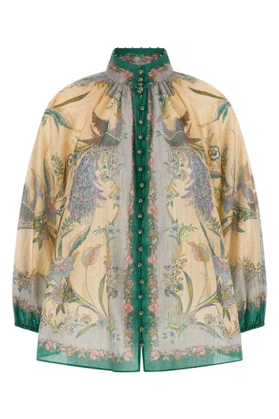 Zimmermann 'indra' Blouse In Multi