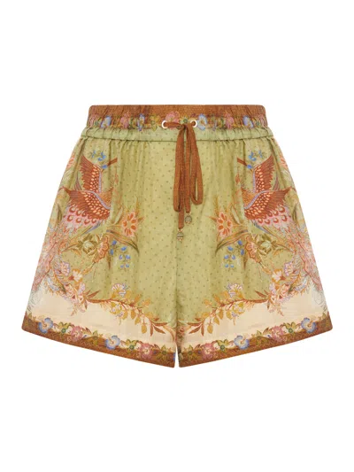 Zimmermann Indra Relaxed Short In Green