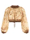 Zimmermann Indra Sweatshirt In Cream