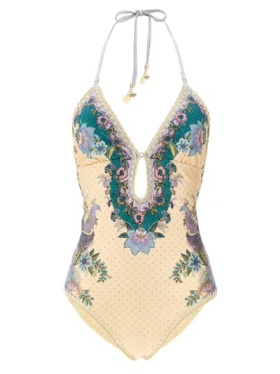 Zimmermann Indra Swimsuit In Neutral