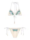Zimmermann Indra Triangle Bikini Set In Multi