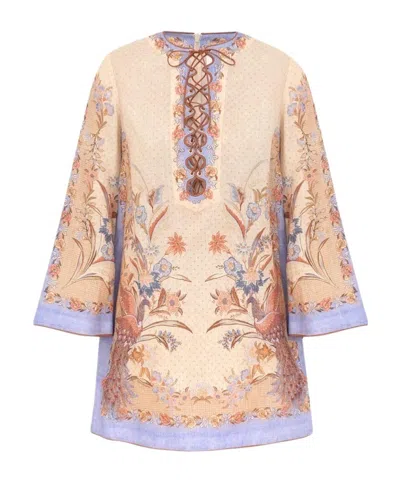 ZIMMERMANN ZIMMERMANN INDRA FLORAL MINI DRESS