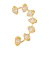Zimmermann 12-karat Gold-plated Crystal Ear Cuff In Golden