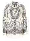 Zimmermann Crush Printed Silk Shirt
