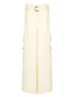 Zimmermann Pants In Yellow Viscose