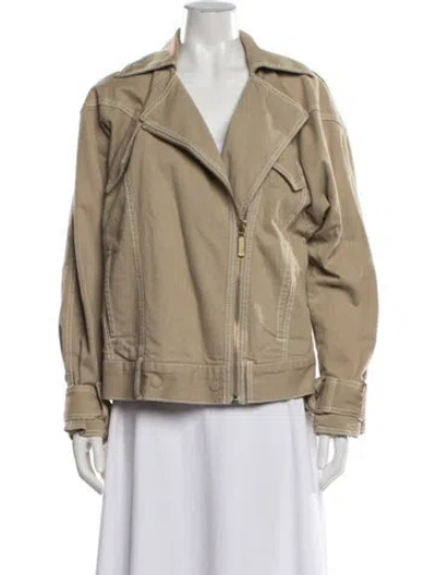 Pre-owned Zimmermann Jacket In Neutrals