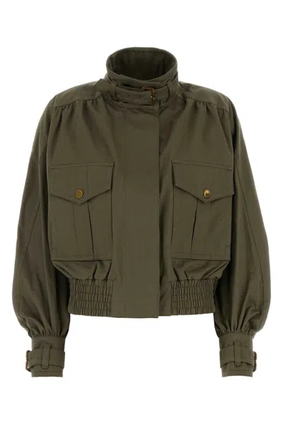 Zimmermann Jackets And Vests In Green