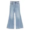 Zimmermann Denim Flared Jeans In Blue