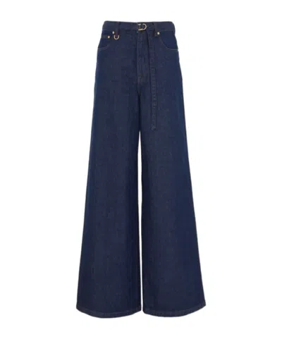 Zimmermann Jeans With Belt Loops In Blue