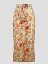 ZIMMERMANN JUNIE CROP FLARED PANT